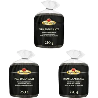 Royal Orient - Palmzucker (Scheibe) 95,3% - (1 X 250 GR) (Packung mit 3)