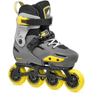 Rollerblade Apex grau/gelb 33-36