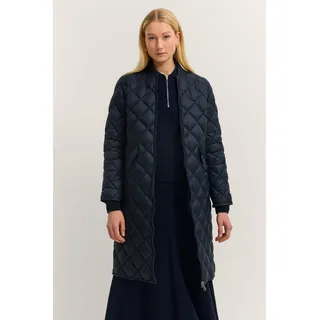 Bugatti Kurzmantel »Airseries« mit Rautensteppung & Collegekragen, blau