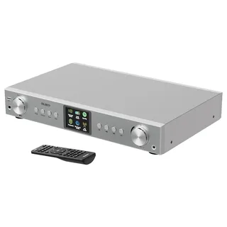 Fitzwilliam DAB Fm Internet Radio mit Bluetooth, Silber - Ftz-adt-sil 2 UK