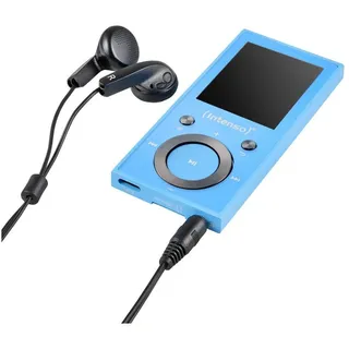 Intenso MP3 Videoplayer 64GB Music Walker MP3-Player Blau