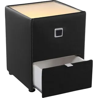 Jockenhöfer Nachtschrank Lancy 42,5 x 45 x 53 cm Schwarz