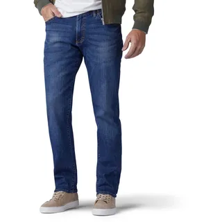 Lee Herren Cónicaperformance رور لوووررل لللر ا اللل ل رلل الور ل لو calça Afunilada Performance Motionperformance Serie Extreme Motion Straight Fit Tapered Leg Jeans, Maddox, 32W / 30L