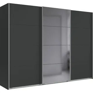 WIMEX Schwebetürenschrank Ernie 270 x 210 x 65 cm Grau