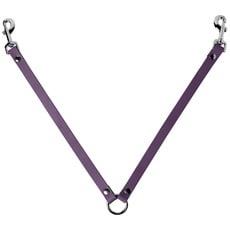 BBD Pet Products Leder-Verbindungsstück, Einheitsgröße, 1,9 x 86,4 cm, Violett