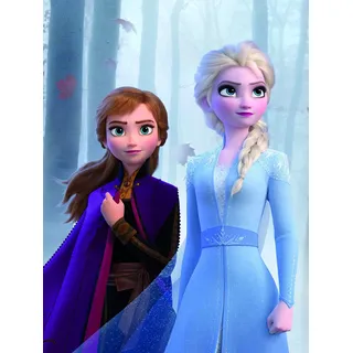 KOMAR Frozen Sisters Wood 30 x 40 cm
