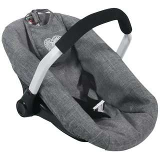 Bayer Chic 2000 Puppenautositz für Puppen bis Größe 50 cm grau 708 76