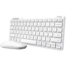 Bild von Lyra Multi-Device Wireless Keyboard & Mouse Set, weiß, USB/Bluetooth, DE (25075)