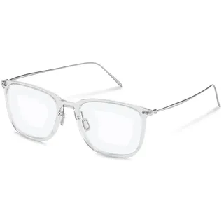 Rodenstock R7168 Square Brille - Crystal / Silver - 150/55 mm