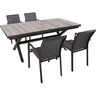 Garden Pleasure Rana Set 5-tlg. Grau