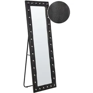 Beliani Standspiegel Ansouis 50 x 150 cm Schwarz