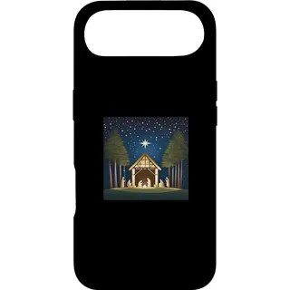 Hülle für iPhone Air Schönes T-Shirt mit Heiliger Krippe Jesus in Einer Krippe