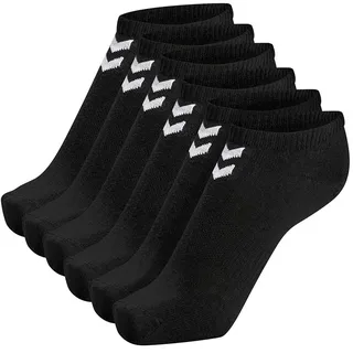 hummel Hmlchevron 6-Pack Ankle Socks, BLACK, 14