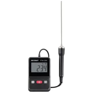 VOLTCRAFT PTM-200 Einstichthermometer Messbereich Temperatur -200 bis 200 °C Fühler-Typ Pt1000 Kontaktmessung