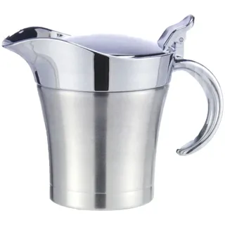 Thermo salsiera salse thermos a doppia parete in acciaio inox ciotola glacette salse