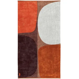 Seahorse Strandtuch »Stones« 100x180, für Sauna und Pool, mit runden Stein Formen, braun