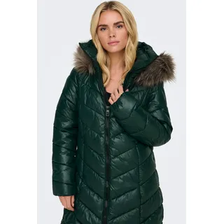 ONLY Steppmantel "ONLFEVER PUFFER COAT LIFE CC OTW", scarab