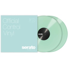 12" Serato Control Vinyl - Standard Colors - Glow in Dark (PAIR)