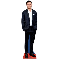 Partyrama Zac Efron 174 cm aus Karton, Lebensgröße