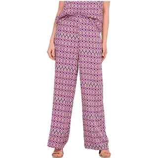 Only Alma Life Vis Palazzo Hosen Lila S Frau Lila S - Lila
