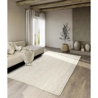 Villeroy & Boch Rosalie Juteteppich Läufer 120 x 170 cm Weiß