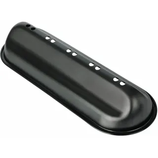 Original Kaiser Stollenhaube 39,5 cm, Stollenbackform, Stollenformen mit Antihaftbeschichtung, Christstollen Backform, gleichmäßige Bräunung, Griffrand, Schwarz