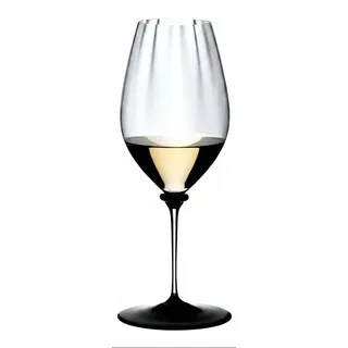 RIEDEL 4884/15N FATTO A MANO Performance Riesling Weinglas - Schwarze Bodenplatte - Transparent