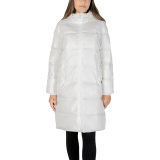 Armani Exchange Damen Jacke Weiß Herbst/Winter Kapuze : Größe - M Größe: M - Weiß