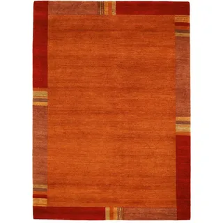 Cazaris Wollteppich , Kastanienfarben , Textil , Bordüre , rechteckig , 250x300 cm , Care & Fair , für Fußbodenheizung geeignet, in verschiedenen Größen erhältlich , Teppiche und Böden, Teppiche, Orientteppiche