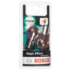 Bosch PY21W Magic Effect Fahrzeuglampen - 12 V 21 W BAU15s - 2 Stücke