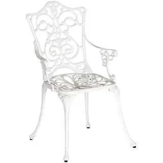 Merxx Lugano Gartensessel 50 x 55 x 89 cm weiß