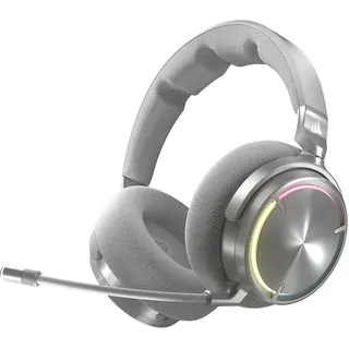 Corsair Virtuoso MAX Wireless Gaming-Headset mit Bluetooth – Silber