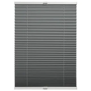 GARDINIA Schöner Wohnen Thermo-Plissee Ella 120 cm x 130 cm Grau