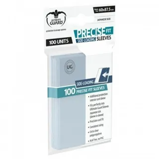 Ultimate Guard - Precise-Fit Sleeves Side-Loading Japanische Größe Transparent (100)