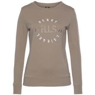 H.I.S. H.I.S Sweatshirt Damen camelfarben Gr.36/38