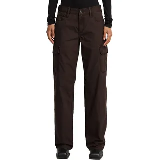 G-Star Damen Judee Low Waist Cargo Hose, Braun (Chocolate Plum gd D24673-D388-H312), 34W / 32L