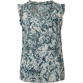 Street One Damen Bluse mit Snake Print