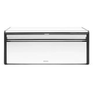 Brabantia Klappbrotkasten Stahl Brilliant Steel