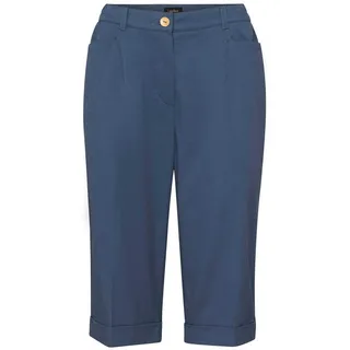 GOLDNER 7/8-Hose »Kurzgröße Bermuda-Baumwollhose Carla«, blau