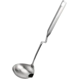 Cabilock Edelstahl Suppenkelle Mit Ölfilter Fetttrenner Schöpfkelle Für Hot Pot Und Suppen 12.01In Langer Griff Spülmaschinengeeignet Küchenkochgeschirr