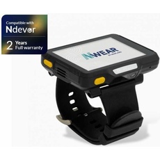 Bild Nwear - WD1 (Wearable Device One) with 2.8" Touch Screen, BT, Wi-Fi (dual band), 4G, GPS, C, Barcode-Scanner, Schwarz
