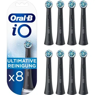 Oral-B iO Ultimative Aufsteckbürste schwarz 8 St.