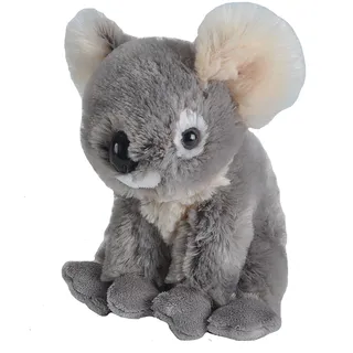 Wild Republic Cuddlekins Eco Mini Koala, Kuscheltier, 20 cm, Plüschtier, Füllung besteht aus gesponnenen recycelten Wasserflaschen, umweltfreundlich