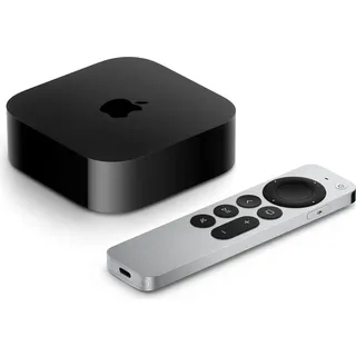 Apple TV 4K Wi-Fi mit 64 GB Speicher (2022) - Schwarz, Silber