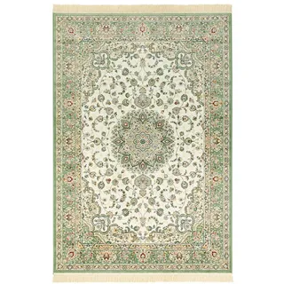 HANSE HOME Antik Nain Orientteppich 95 x 140 cm ivory/grün