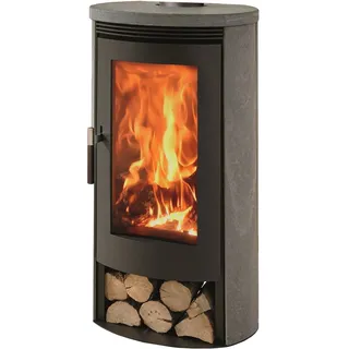 Panadero Ecodesign Kaminofen Stahl Schwarz-Metallic 8 kW