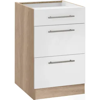 WIHO KÜCHEN Unterschrank Cali 50 x 57 x 82 cm Weiß