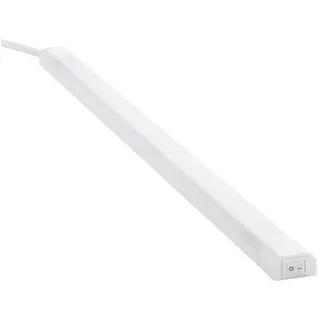 sebson LED Unterbauleuchte 50cm, LED Leiste 8W, 700lm, 4000K, neutralweiß, mit 230V Netzstrom, Länge: 50 cm