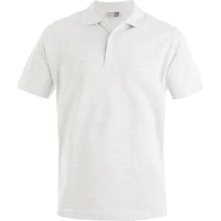 Superior Poloshirt Plus Size Herren, Hellgrau-Melange, 4XL - Grau