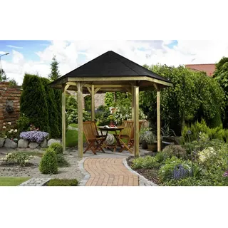 Weka Pavillon »Paradies 1«, BxT: 326x376 cm,